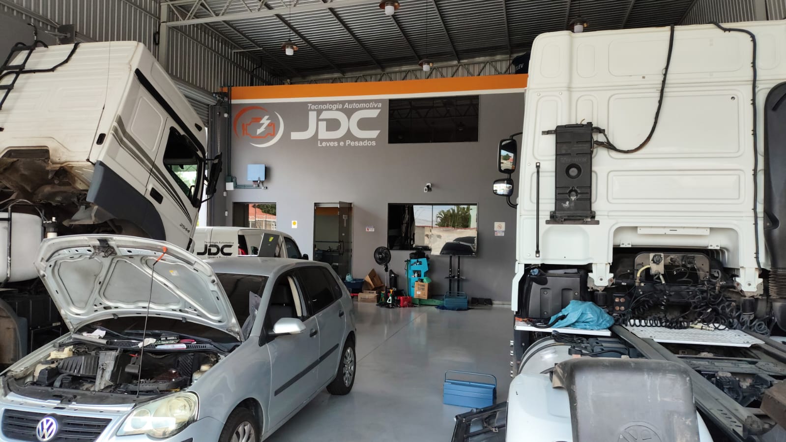 Interior da oficina JDC